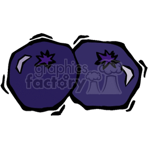 blueberries clipart. Commercial use image # 141915