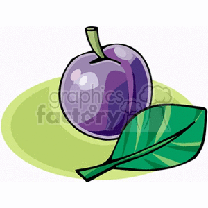 plum clipart. Royalty-free image # 142043