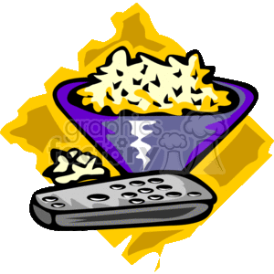 7_popcorn clipart. Commercial use image # 142213