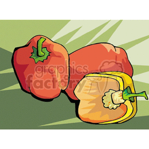 sweetpepper clipart. Royalty-free image # 142351