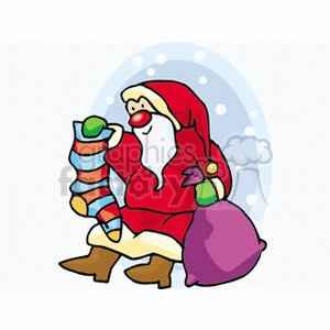   christmas xmas holidays gift gifts present presents santa claus stocking stockings  christmas12.gif Clip Art Holidays Christmas 