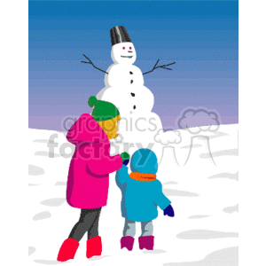 snowman_0154 clipart. Commercial use image # 143260