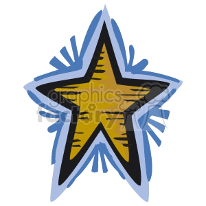 Christmas star clipart. Commercial use image # 143509