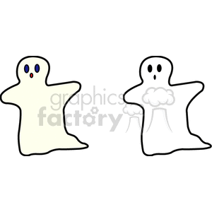   halloween holidays ghosts ghost  BHS0100.gif Clip Art Holidays Halloween 