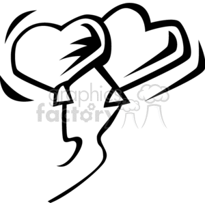 heart-balloon300 clipart. Commercial use image # 145804