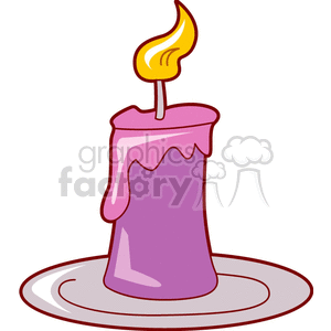 candle301 clipart. Commercial use image # 146500