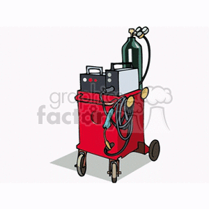 clipart - welding table.