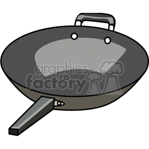   kitchen frying pan pans  BHK0154.gif Clip Art Household Kitchen 