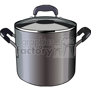   pan pans cooking kitchen  PHK0138.gif Clip Art Household Kitchen 