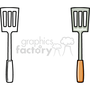   spatula utensils kitchen cooking  PHK0142.gif Clip Art Household Kitchen 