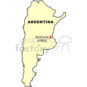 mapargentina clipart. Commercial use image # 148906