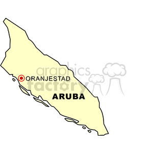   map maps aruba  maparuba.gif Clip Art International Maps 