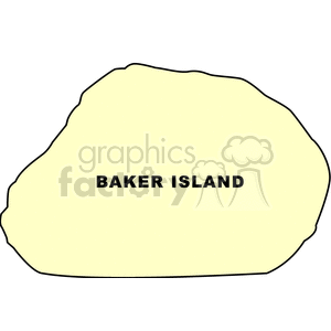   map maps baker island  mapbakerisland.gif Clip Art International Maps 