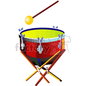 drums00022 clipart. Commercial use image # 150115