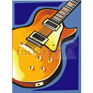 electric guitar clipart. Royalty-free image # 150129