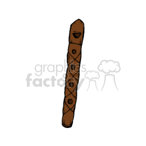 handmade_flute clipart. Commercial use image # 150695