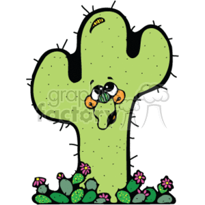 country style cactus plant green desert001PR_c Clip Art Nature desert large vector saquaro 