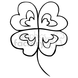 lucky clover clipart. Royalty-free image # 151104