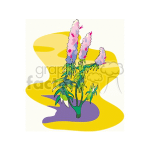 pinkflowers2 clipart. Royalty-free image # 151574