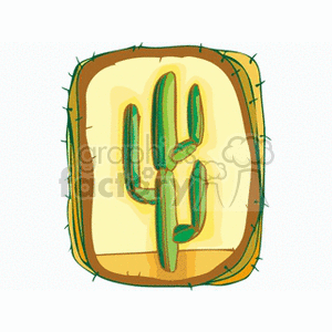 cactus14 clipart. Commercial use image # 151873