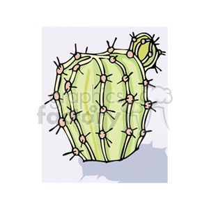  plant plants desert cactus cactuses  cactus81412.gif Clip Art Nature Plants 