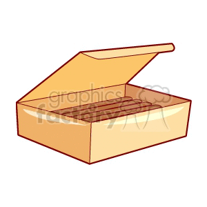 Cigar box clipart. Royalty-free image # 153457