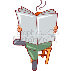 reading300 clipart. Royalty-free image # 154799
