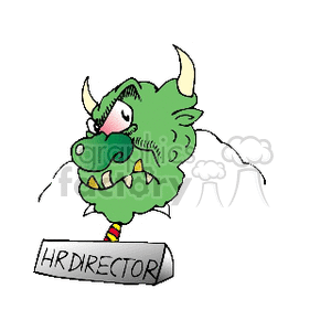 HRDIRECTOR clipart. Commercial use image # 159675