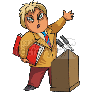 politician clipart. Royalty-free image # 161033