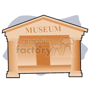   museum museums building buildings  RETROMUSEUM.gif Clip Art Places 