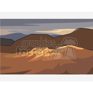   mountain mountains land  brownmountains.gif Clip Art Places Landscape 