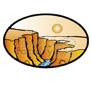 canyon clipart. Commercial use image # 163067