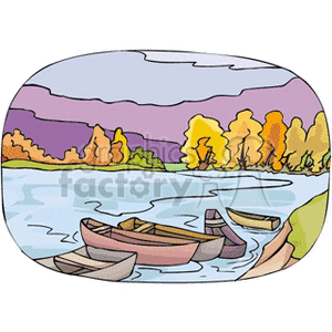 boats on the water clipart. Commercial use image # 163087