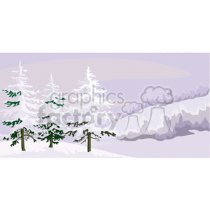 winterlandscape clipart. Royalty-free image # 163766
