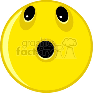 clipart - uh oh smilie face.