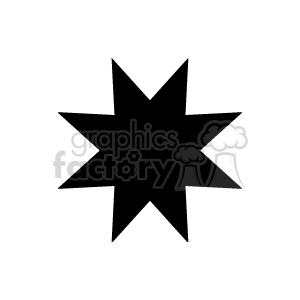   black shape angle shapes design designs star stars burst bursts sparkle sparks Clip Art Signs-Symbols black white vinyl-ready vinyl