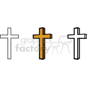   cross religion crosses religious church christian  BIM0292.gif Clip Art Signs-Symbols vinyl-ready vinyl vector