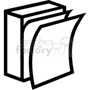 Stack of papers. clipart. Royalty-free image # 166363