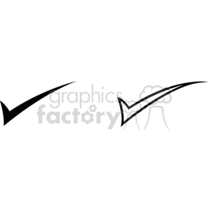 checkmarks clipart. Commercial use image # 166403