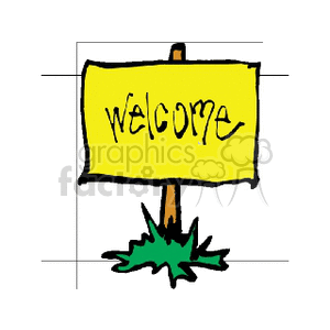 welcome clipart. Royalty-free image # 166947