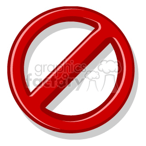not allowed clipart. Commercial use image # 167483