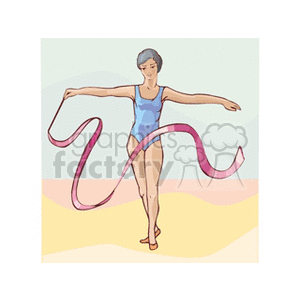 gymnast4 clipart. Royalty-free image # 168288