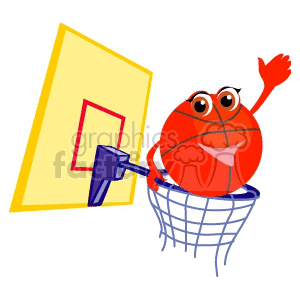 1004basketball001 clipart. Royalty-free image # 168568