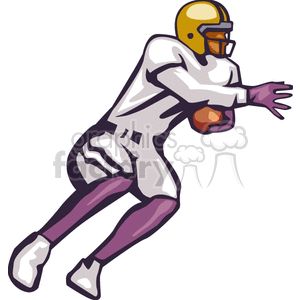 Football running back clipart. Commercial use image # 168982