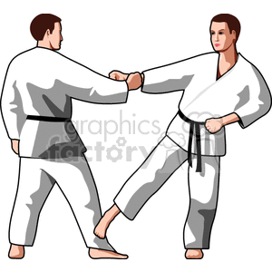 karate003 clipart. Royalty-free image # 169366