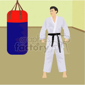 karate017 clipart. Royalty-free image # 169380