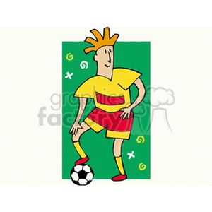 soccer2 clipart. Commercial use image # 169726