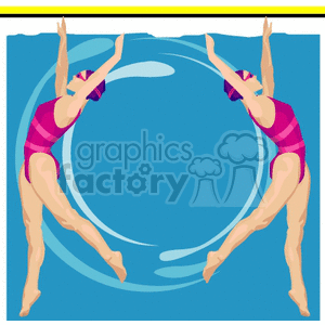 swimming004 clipart. Royalty-free image # 169912