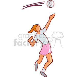   volleyball volleyballs player players  volleyball301.gif Clip Art Sports VolleyBall 