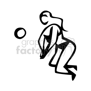 volleyball500 clipart. Commercial use image # 170076